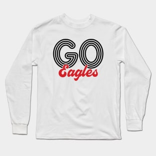 Go Eagles - Baseball Long Sleeve T-Shirt